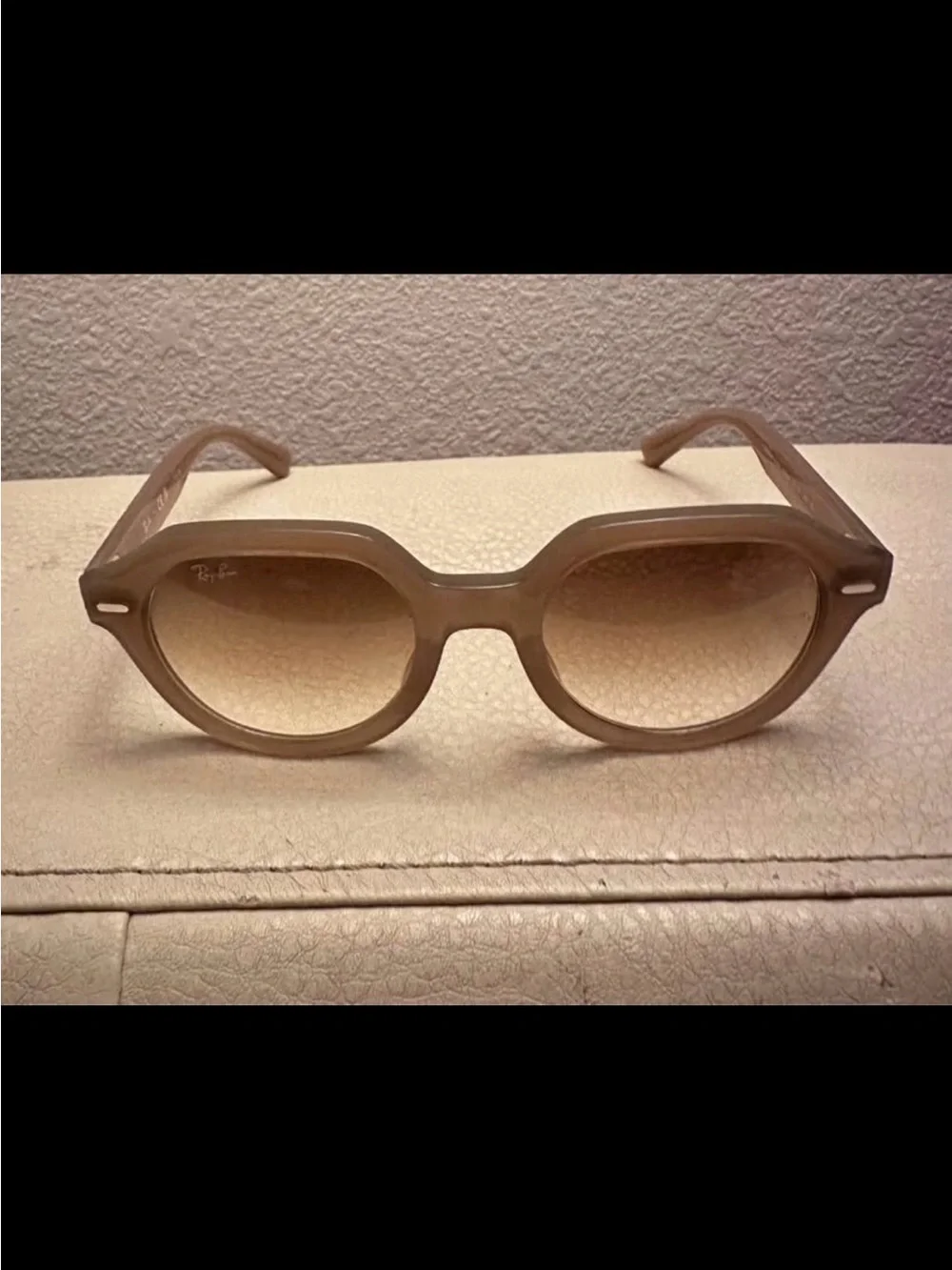 Ray-Ban GINA Sunglasses in Turtledove and Brown (RB4399)